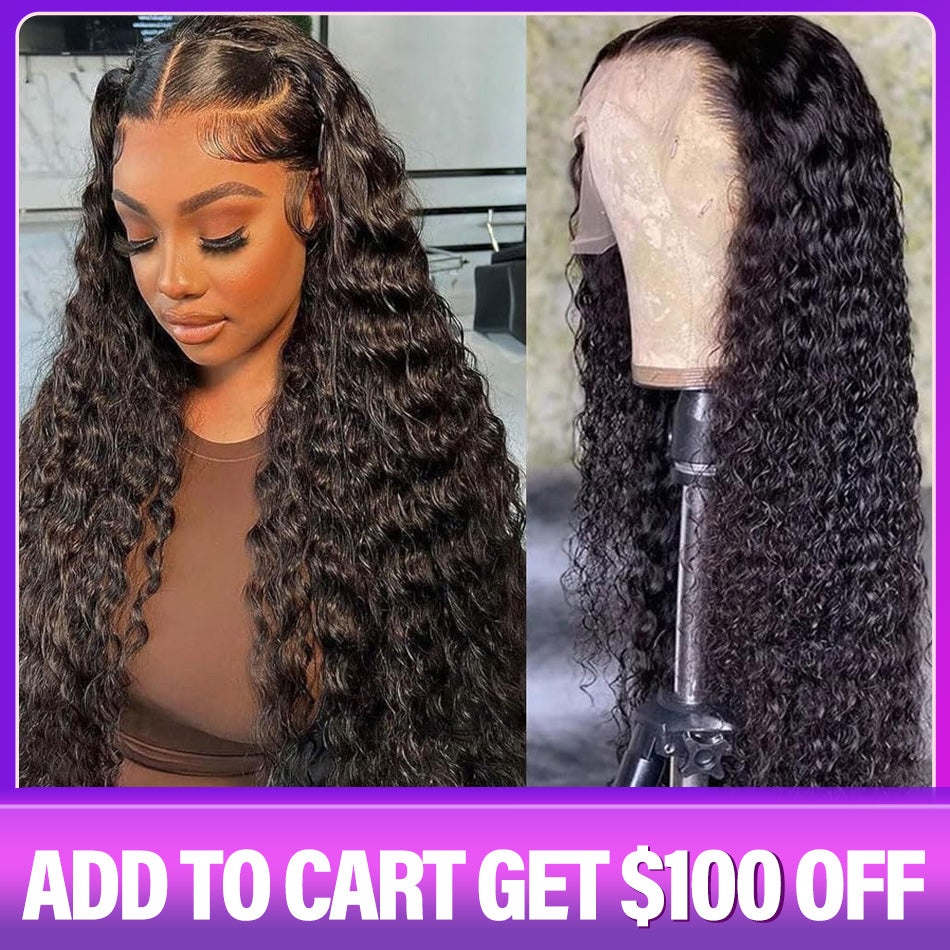 Lot 0656 ❤️Used ❤️100% Human Hair HD Lace Front Wig 26”❤️ deals BLACK FRIDAY SALE