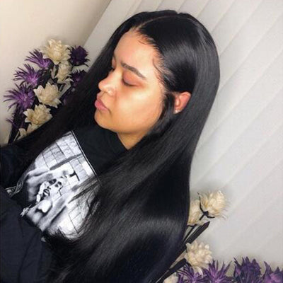 3 Bundles Precious Peruvian 100%  human Hair Natural Black Straight Hair Bundles