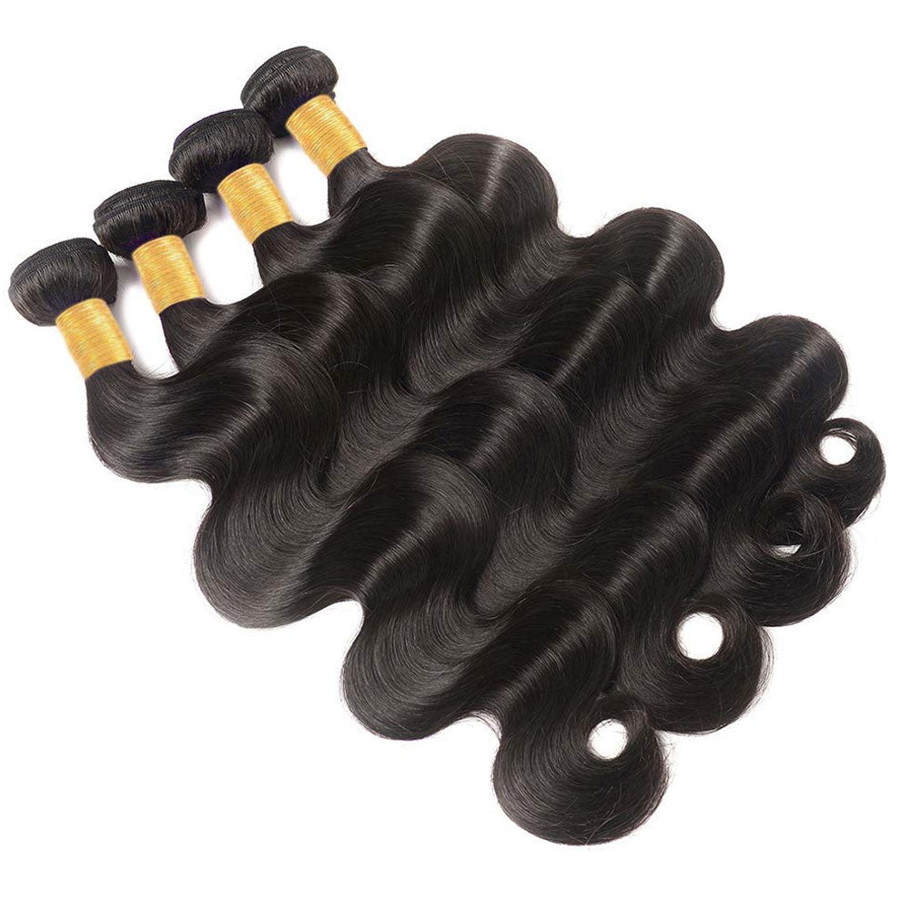 Body Wave 3 Bundles 100% Brazilian Virgin Human Hair