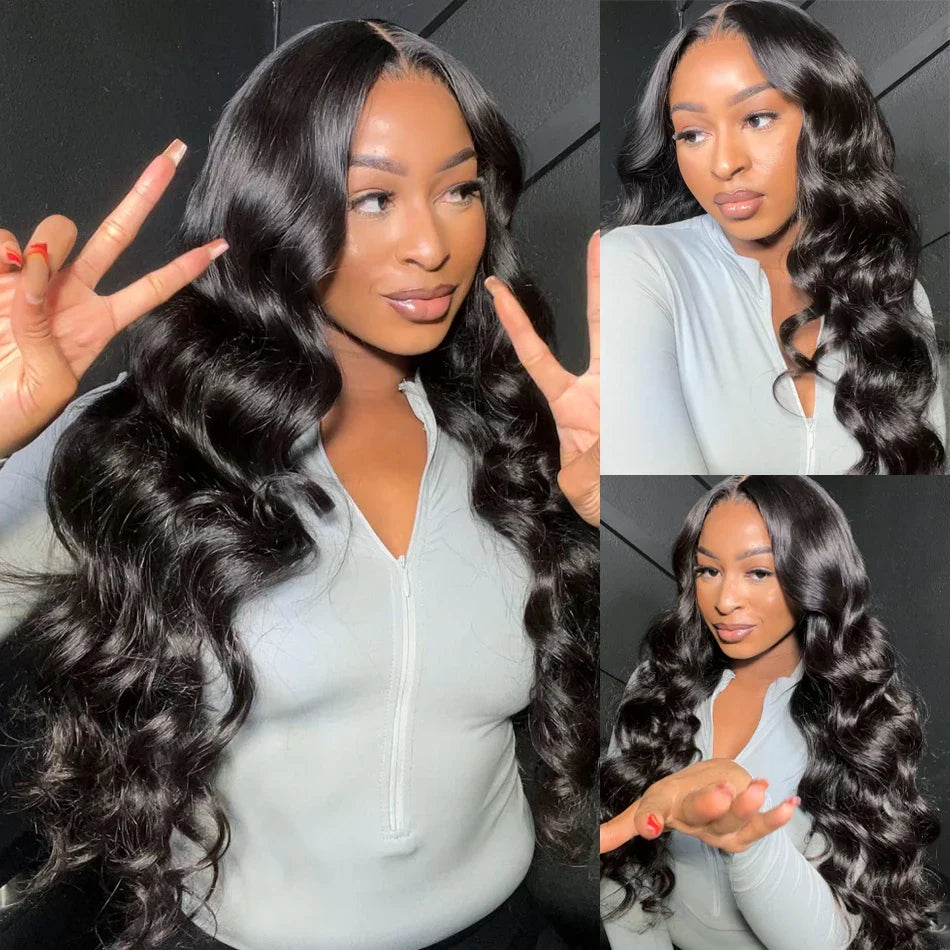 100% Brazilian Virgin Human Hair Body Wave Weave