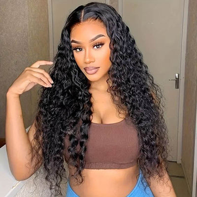 water wave wigs 13x4 hd lace front human hair wigs