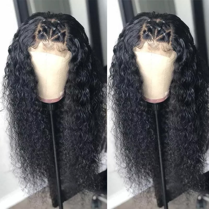 Buy 1 Get 1 Free Brazilian Human Hair Lace Closure Wig ModernShow