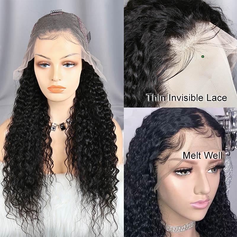 Lot 0741❤️Pre Owned shops 100% Human Hair Lace Front wig 33”❤️ ON HOLD